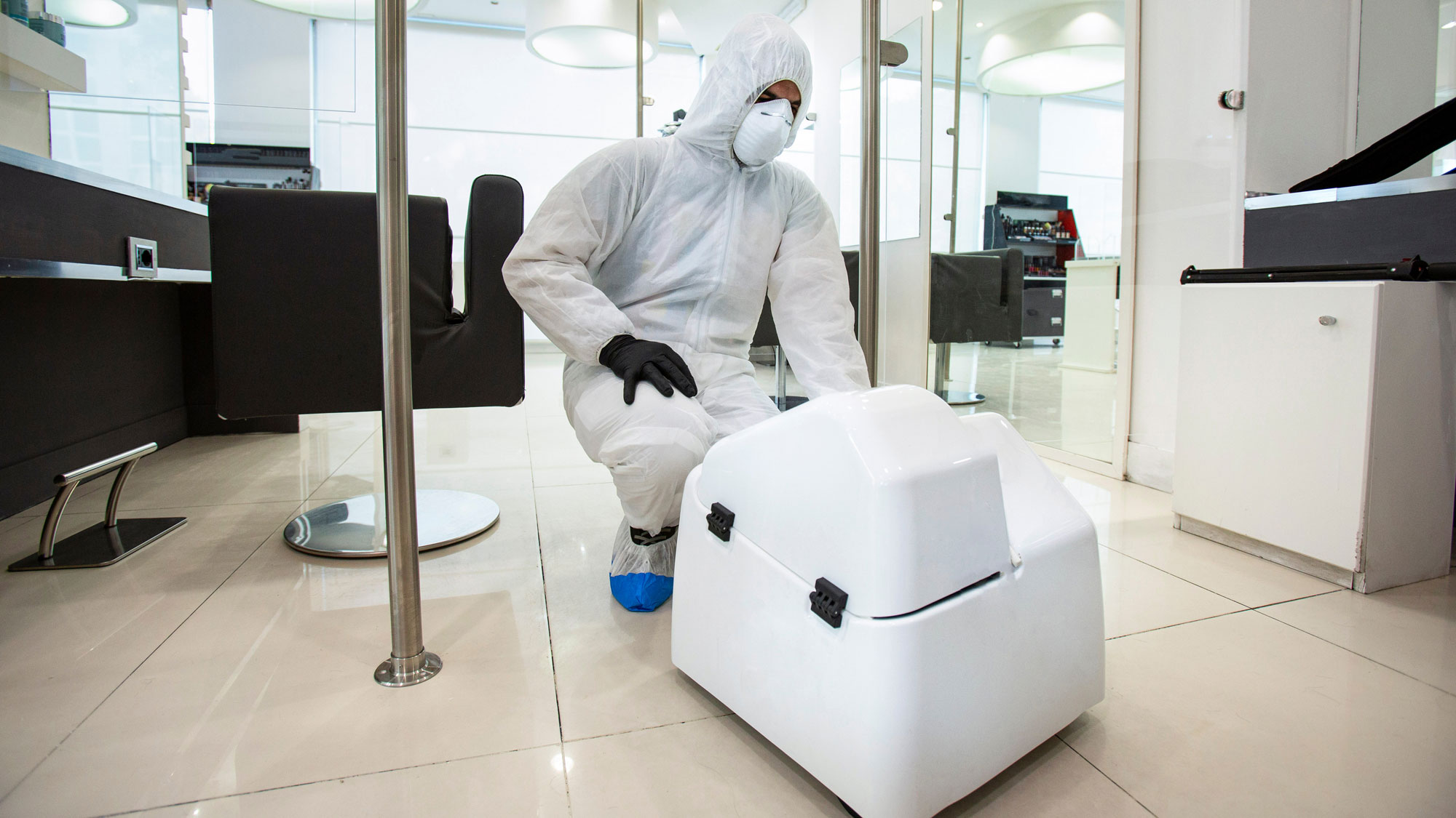 pulizia professionale pavimenti uffici